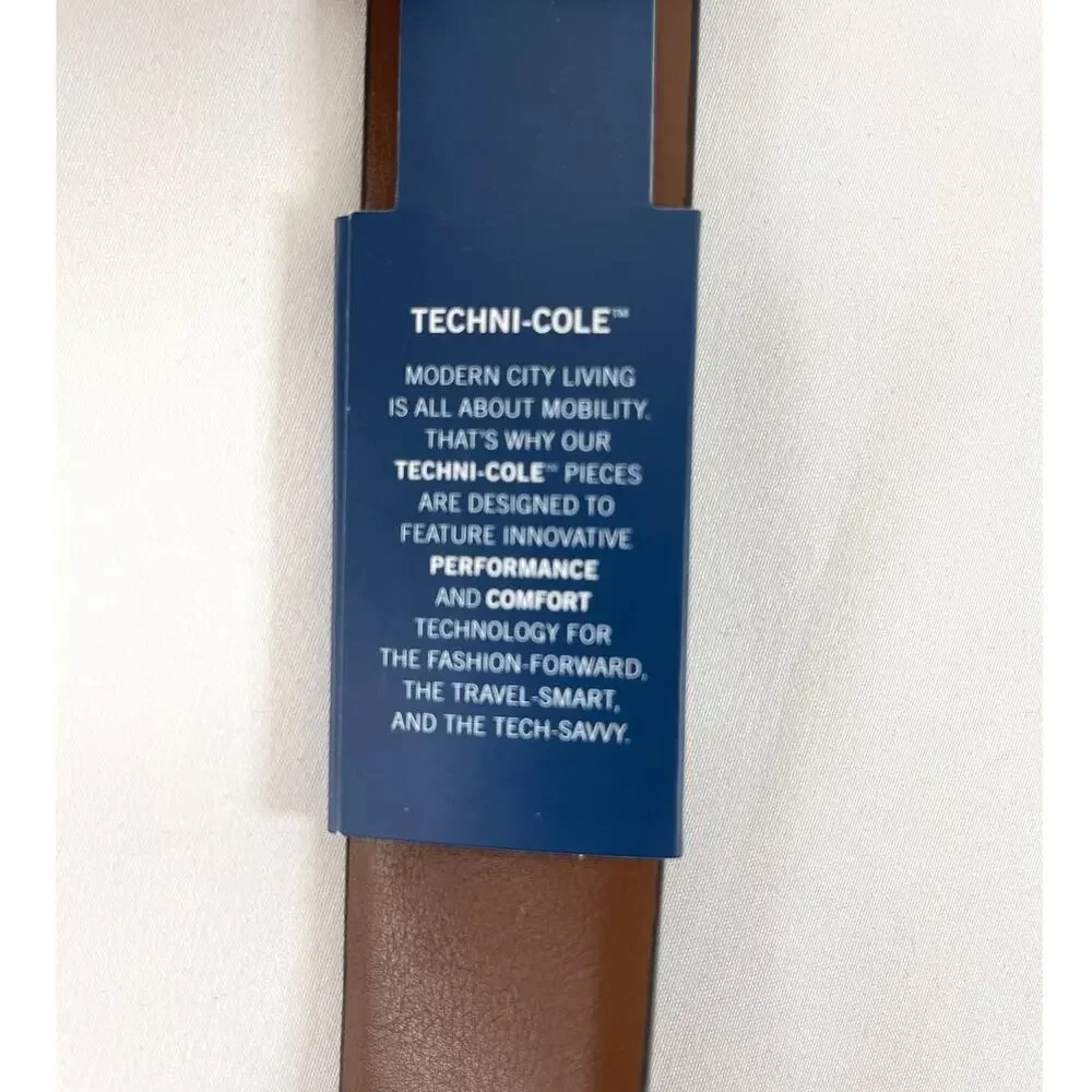 Kenneth Cole Mens Reversible Belt Brown Black Silver Tone Buckle XL 42-44 NEW